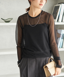 【R’IAM】SHEER プルオーバー