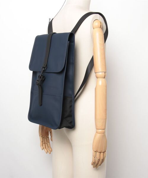 ROYAL FLASH(ロイヤルフラッシュ)の「RAINS/レインズ/Back Pack Mini/バックパックミニ(バックパック/リュック・メンズ・ネイビー・F)」の11枚目の写真