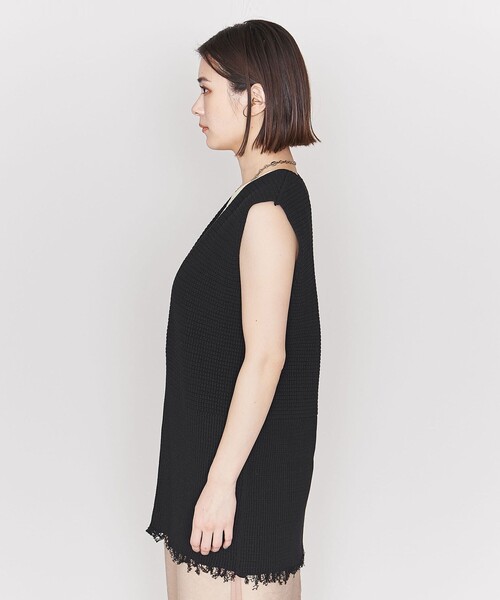 ASTRAET ワッフルニットジレ ASTRAET（アストラット）の「＜ASTRAET＞ワッフル ニットジレ（ニット