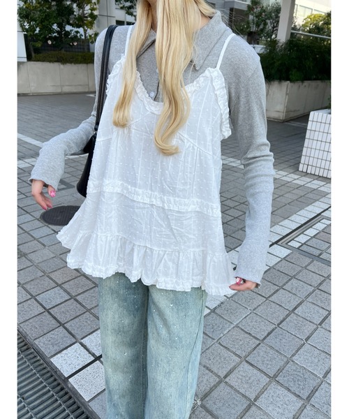 PHILLY(フィリー)の「【PHILLY】ランダムビジューデニム(デニムパンツ・レディース・ブルー・FREE)」の10枚目の写真