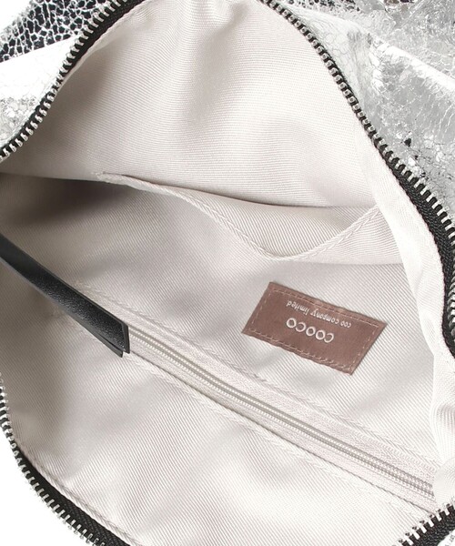 fredy emue（フレディエミュ）の「メタルギャザーワンハンドルバッグ（ショルダーバッグ・レディース・シルバー/ブロンズ・FREE）」の13枚目の写真