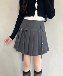√nuage（ルートニュアージュ）の「スタッズベルトデザインプリーツミニスカート（スカート）」