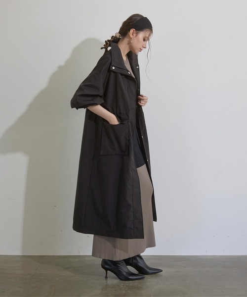 MIELI INVARIANT(ミエリインヴァリアント)の「Venetian Mods Light Coat(その他アウター・レディース・ベージュ/アイボリー/ブラック・FREE)」の15枚目の写真