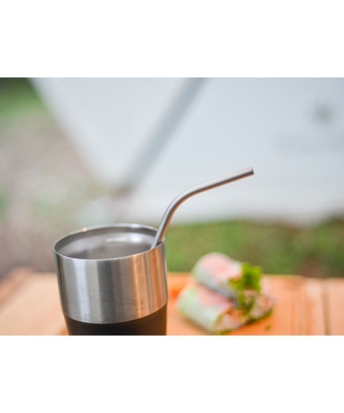 オンライン限定】チタンストロー2本セット（アウトドアグッズ