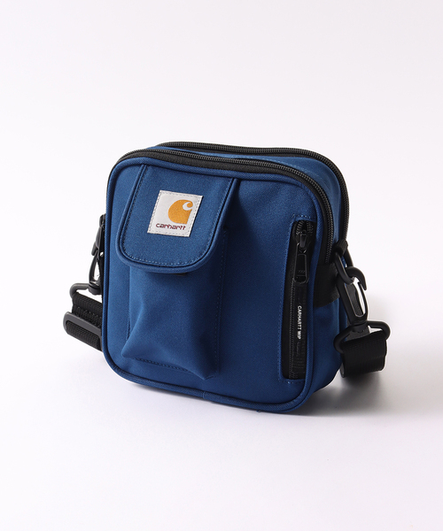 Carhartt WIP(カーハートダブリューアイピー)の「CARHARTT WIP ESSENTIALS BAG SMALL 1031470(ショルダーバッグ・メンズ・ブラック/モカ/ダークブルー・FREE)」の3枚目の写真