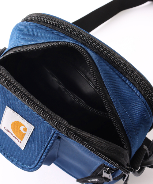 Carhartt WIP(カーハートダブリューアイピー)の「CARHARTT WIP ESSENTIALS BAG SMALL 1031470(ショルダーバッグ・メンズ・ブラック/モカ/ダークブルー・FREE)」の12枚目の写真