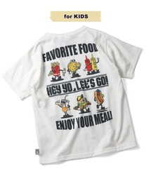 gym master（ジムマスター）の「KIDS 5.8oz T/CドライFAVORITE FOOD Tee（Tシャツ/カットソー）」