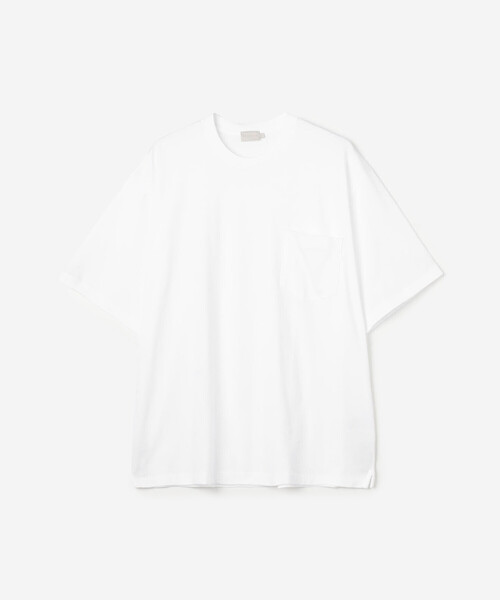 handvaerk(ハンドバーク)の「handvaerk | 60/2 クルーネックビッグTシャツ SOLID MEN(Tシャツ/カットソー・メンズ・ダークグレー/ブルー系その他2/ブラック/ベージュ系その他/ホワイト/グリーン系その他/ブルー系その他・M/L/S)」の2枚目の写真