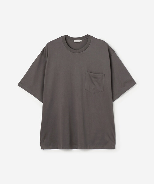 handvaerk(ハンドバーク)の「handvaerk | 60/2 クルーネックビッグTシャツ SOLID MEN(Tシャツ/カットソー・メンズ・ダークグレー/ブルー系その他2/ブラック/ベージュ系その他/ホワイト/グリーン系その他/ブルー系その他・M/L/S)」の4枚目の写真