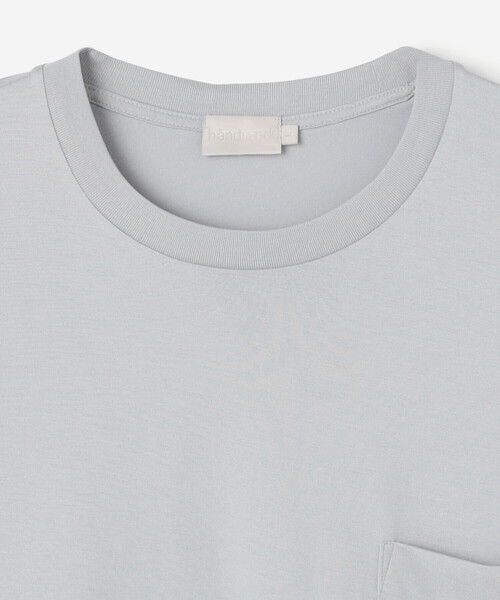 handvaerk(ハンドバーク)の「handvaerk | 60/2 クルーネックビッグTシャツ SOLID MEN(Tシャツ/カットソー・メンズ・ダークグレー/ブルー系その他2/ブラック/ベージュ系その他/ホワイト/グリーン系その他/ブルー系その他・M/L/S)」の15枚目の写真