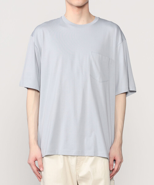 handvaerk(ハンドバーク)の「handvaerk | 60/2 クルーネックビッグTシャツ SOLID MEN(Tシャツ/カットソー・メンズ・ダークグレー/ブルー系その他2/ブラック/ベージュ系その他/ホワイト/グリーン系その他/ブルー系その他・M/L/S)」の10枚目の写真