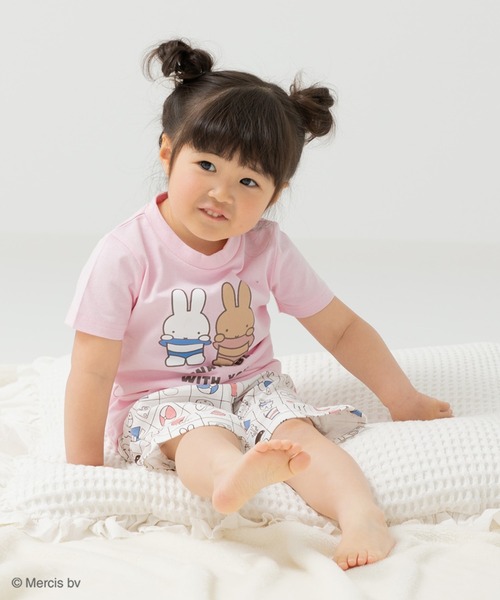 ミッフィースタイル　ルームウェアストライプパジャマ　ぬいぐるみ　パジャマ ミッフィースタイル ストライプパジャマ ぬいぐるみ パジャマ