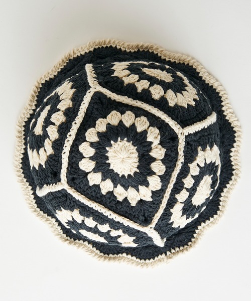 WEGO（ウィゴー）の「WEGO/クロシェハット（ハット・レディース・ブラック・FREE）」の4枚目の写真