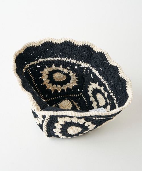 WEGO（ウィゴー）の「WEGO/クロシェハット（ハット・レディース・ブラック・FREE）」の7枚目の写真