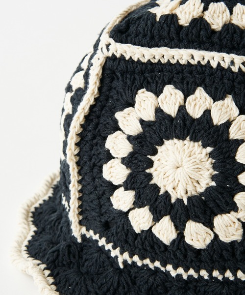 WEGO（ウィゴー）の「WEGO/クロシェハット（ハット・レディース・ブラック・FREE）」の9枚目の写真