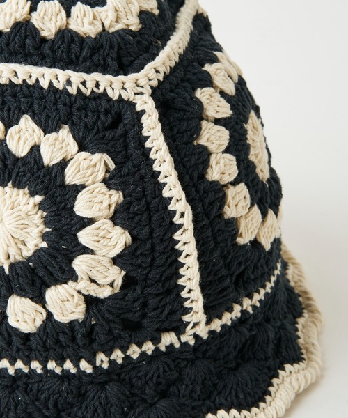 WEGO（ウィゴー）の「WEGO/クロシェハット（ハット・レディース・ブラック・FREE）」の10枚目の写真