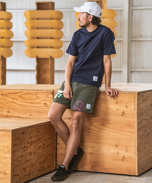 seventy seven(セブンティセブン)の「mt8995- heavy onz USA cotton t-shirts (77 label) Tシャツ(Tシャツ/カットソー・メンズ・ネイビー/ホワイト/ブラック・S/M/L/XL)」の7枚目の写真