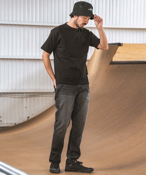 seventy seven(セブンティセブン)の「mt8995- heavy onz USA cotton t-shirts (77 label) Tシャツ(Tシャツ/カットソー・メンズ・ネイビー/ホワイト/ブラック・S/M/L/XL)」の11枚目の写真