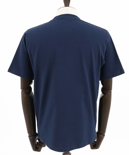 seventy seven(セブンティセブン)の「mt8995- heavy onz USA cotton t-shirts (77 label) Tシャツ(Tシャツ/カットソー・メンズ・ネイビー/ホワイト/ブラック・S/M/L/XL)」の19枚目の写真