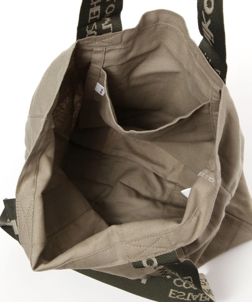 niko and...（ニコアンド）の「オリジナルニコロゴテープトートバッグ（トートバッグ・レディース・カーキ/グレー/アイボリー・0）」の12枚目の写真