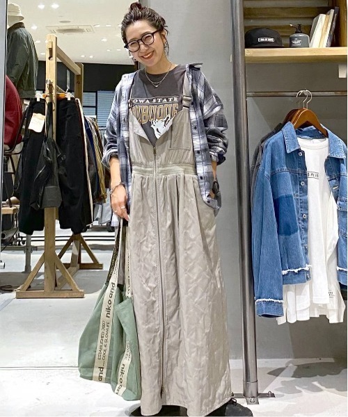 niko and...（ニコアンド）の「オリジナルニコロゴテープトートバッグ（トートバッグ・レディース・カーキ/グレー/アイボリー・0）」の20枚目の写真