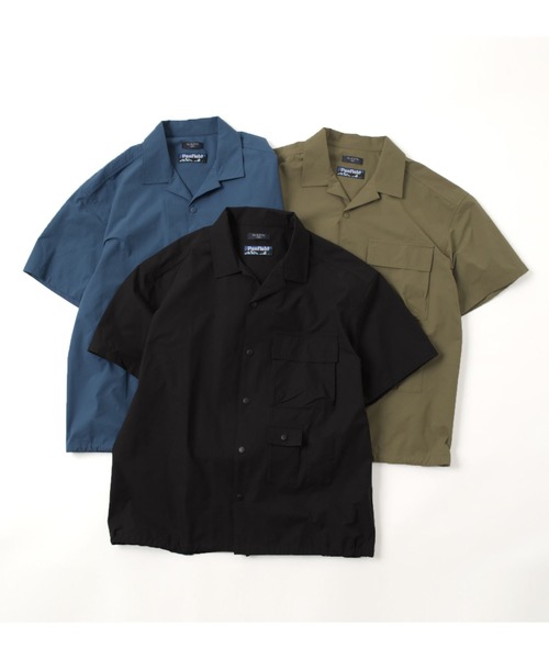 PEN FIELD（ペンフィールド）の「【Penfield】【撥水】【セットアップ対応】リップストップ・ワーク半袖シャツ（シャツ/ブラウス・キッズ・ブルー/カーキ/ブラック・140cm/150cm/160cm/170cm）」の9枚目の写真