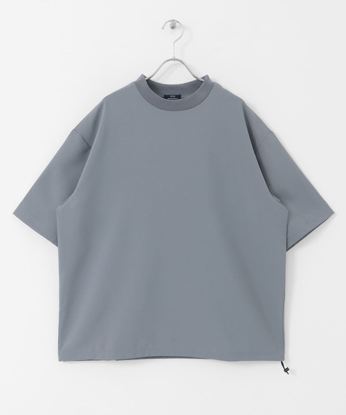 ITEMS URBANRESEARCH（アイテムズ アーバンリサーチ）の「『セットアップ対応』吸水速乾 ストレッチトロ布帛 Tシャツ（Tシャツ/カットソー・メンズ・イエロー/グレー/ライトベージュ/ブラック・MEDIUM/LARGE）」の20枚目の写真