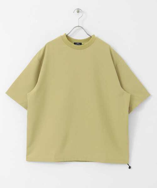 ITEMS URBANRESEARCH（アイテムズ アーバンリサーチ）の「『セットアップ対応』吸水速乾 ストレッチトロ布帛 Tシャツ（Tシャツ/カットソー・メンズ・イエロー/グレー/ライトベージュ/ブラック・MEDIUM/LARGE）」の22枚目の写真