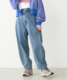 WIDE LEG BAGGY DENIM PANTS