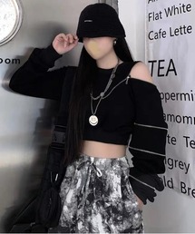 『.KOM/ドットケーオーエム』ZIP付き2WAYオフショルダー【Y】【CN】