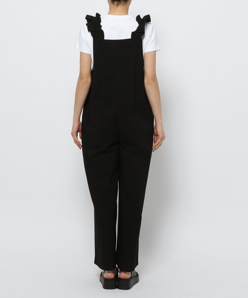 LOWRYS FARM（ローリーズファーム）の「フリルサロペット 113026（サロペット/オーバーオール・レディース・ブラック/ブルー/ブラウン・FREE）」の11枚目の写真