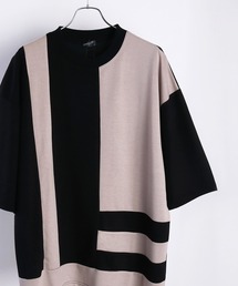 WESTSEA（ウエストシー）の「接触冷感 無地 切替 配色 半袖Ｔシャツ クルーネック（Tシャツ/カットソー・メンズ）」