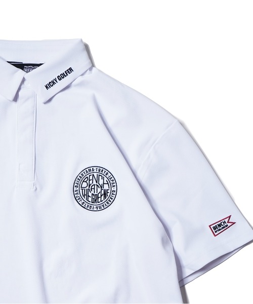 BENCH AT THE GREENE GOLF / BACK PRINT STRETCH SHIRT（Tシャツ