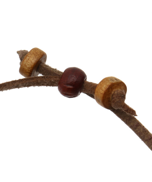 チャイハネ（チャイハネ）の「【チャイハネ】ドロップビーズネックレス（ネックレス・レディース・ブラウン/パープル/ターコイズブルー・FREE）」の7枚目の写真