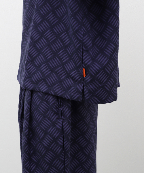 TIGHTBOOTH PRODUCTION(タイトブースプロダクション)の「TBPR / タイトブースプロダクション CHECKER PLATE HALF ZIP SHIRT(シャツ/ブラウス・メンズ・パープル/ブラック・LARGE/MEDIUM)」の10枚目の写真