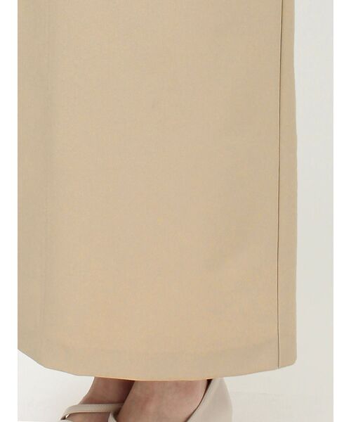 LAGUNAMOON（ラグナムーン）の「オーバーハイウエストスカート（スカート・レディース・ベージュ/ブラック・MEDIUM/SMALL）」の12枚目の写真