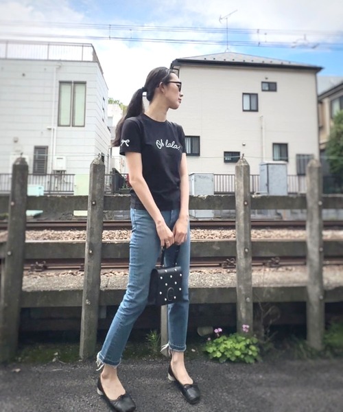 tシャツ 「ZOZOTOWN限定」LHP×Aurora/Organic cotton「LOSER」print T/lhparr レディース メンズ ZOZOTOWN限定】LHP×Aurora/Organic cotton「LOSER」print T