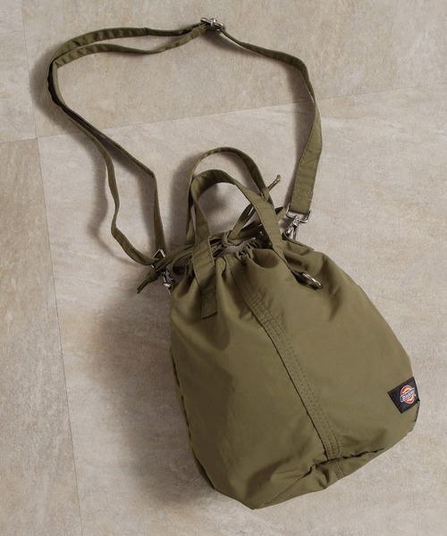 Dickies（ディッキーズ）の「【Dickies】WORKERS NYLON DS SHOULDER BAG/ディッキーズ ナイロン ワーカーズ ショルダー 巾着（ショルダーバッグ・メンズ・ブラック/ライトベージュ/カーキ・FREE）」の20枚目の写真