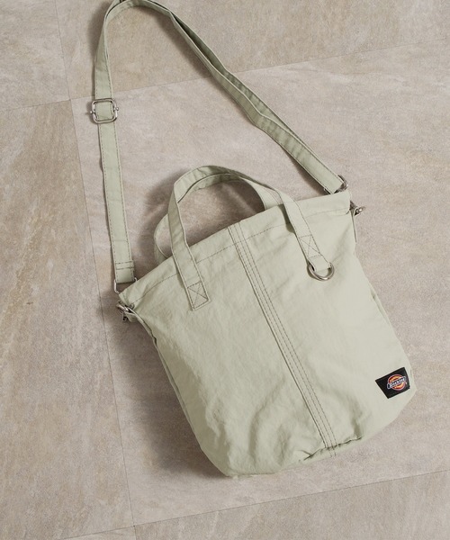 Dickies（ディッキーズ）の「【Dickies】WORKERS NYLON DS SHOULDER BAG/ディッキーズ ナイロン ワーカーズ ショルダー 巾着（ショルダーバッグ・メンズ・ブラック/ライトベージュ/カーキ・FREE）」の21枚目の写真