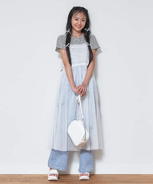 パールドットキルティングショルダー（バックパック/リュック