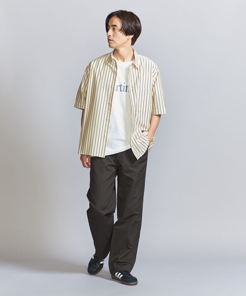 BEAUTY&YOUTH UNITED ARROWS(ビューティーアンドユースユナイテッドアローズ)の「ナチュール モーニングカット ノープリーツ パンツ(その他パンツ・メンズ・ベージュ/ダークグレー・M/L/XL/S)」の5枚目の写真