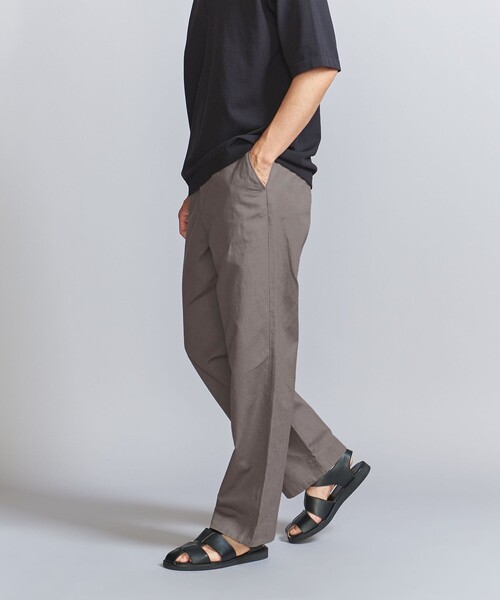 BEAUTY&YOUTH UNITED ARROWS(ビューティーアンドユースユナイテッドアローズ)の「ナチュール モーニングカット ノープリーツ パンツ(その他パンツ・メンズ・ベージュ/ダークグレー・M/L/XL/S)」の6枚目の写真