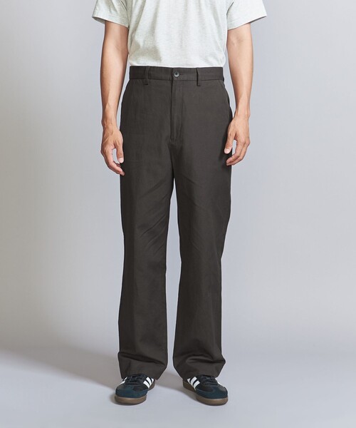 BEAUTY&YOUTH UNITED ARROWS(ビューティーアンドユースユナイテッドアローズ)の「ナチュール モーニングカット ノープリーツ パンツ(その他パンツ・メンズ・ベージュ/ダークグレー・M/L/XL/S)」の8枚目の写真