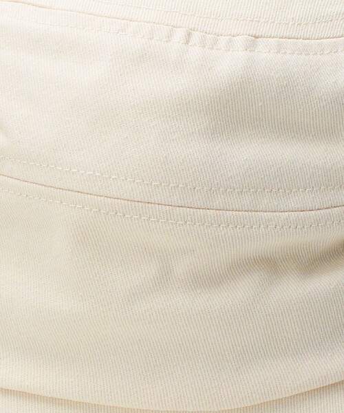 BEAUTY&YOUTH UNITED ARROWS(ビューティーアンドユースユナイテッドアローズ)の「コットン バックベルト バケットハット(ハット・レディース・ブラック/オフホワイト・FREE)」の8枚目の写真