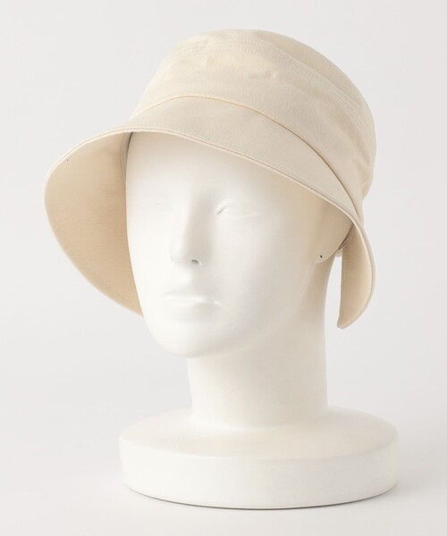 BEAUTY&YOUTH UNITED ARROWS(ビューティーアンドユースユナイテッドアローズ)の「コットン バックベルト バケットハット(ハット・レディース・ブラック/オフホワイト・FREE)」の15枚目の写真