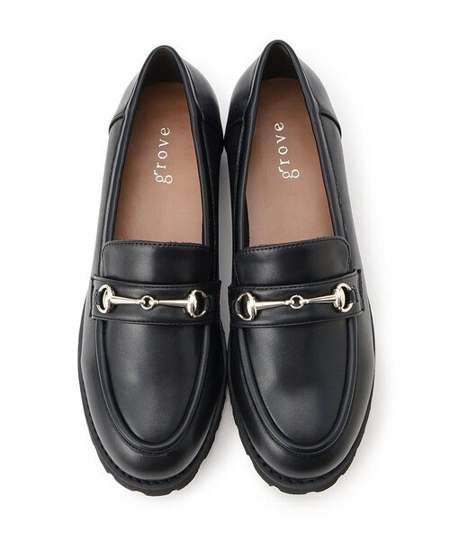 grove（グローブ）の「トラックソールビットローファー（その他シューズ・レディース・ブラック・L/M/S）」の8枚目の写真