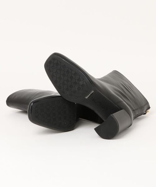 センターシームスクエアトゥブーツ/UNISA UNITY-WA（ブーツ）｜UNISA（ユニサ）