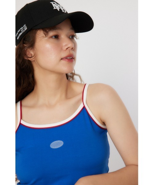 RODEO CROWNS WIDE BOWL（ロデオクラウンズワイドボウル）の「シリコンポイントキャミソール（キャミソール・レディース・ブルー/ピンク/ブラウン・FREE）」の5枚目の写真