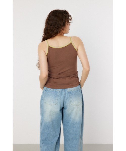 RODEO CROWNS WIDE BOWL（ロデオクラウンズワイドボウル）の「シリコンポイントキャミソール（キャミソール・レディース・ブルー/ピンク/ブラウン・FREE）」の17枚目の写真