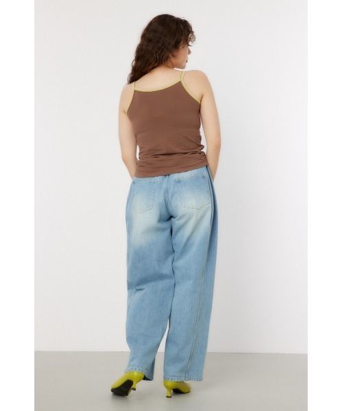 RODEO CROWNS WIDE BOWL（ロデオクラウンズワイドボウル）の「シリコンポイントキャミソール（キャミソール・レディース・ブルー/ピンク/ブラウン・FREE）」の19枚目の写真